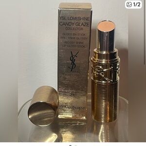 YSL Loveshine Candy Glaze Lip Gloss Stick In Shimmer Nude full size